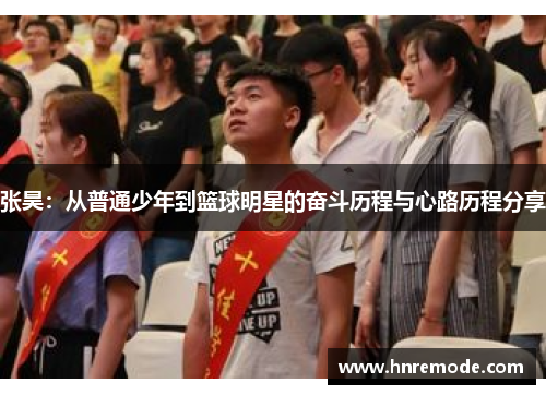 张昊：从普通少年到篮球明星的奋斗历程与心路历程分享